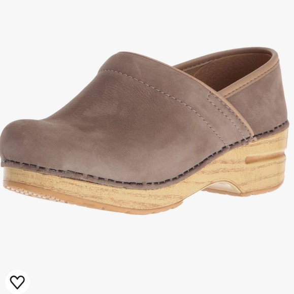 Dansko Shoes Dansko Brown Leather Slip On Clogs Rocker Sole And Arch Support Size 39859